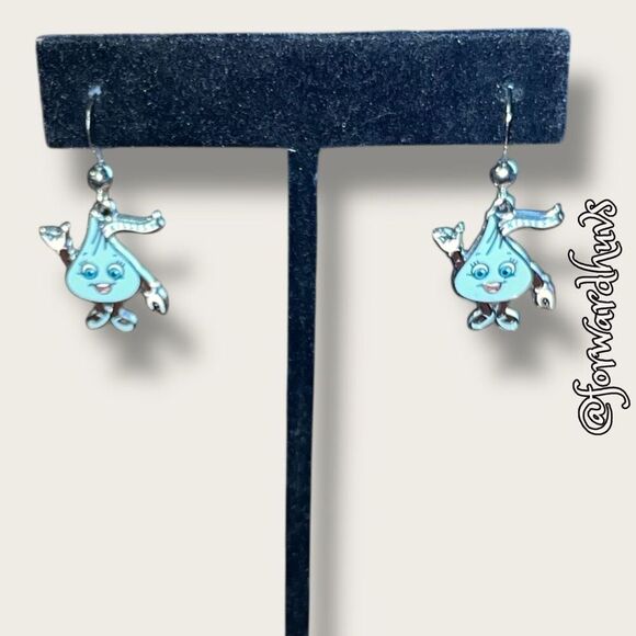 Bundle Sale 3 for $15 | Chocolate Kiss-Inspired Dangle Earrings - Picture 1 of 8